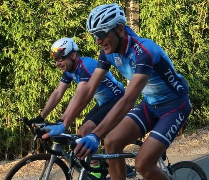 Cyclistes du TOAC Cyclo